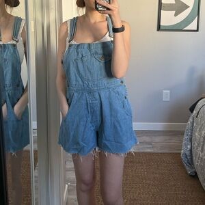 Vintage Denim Overalls